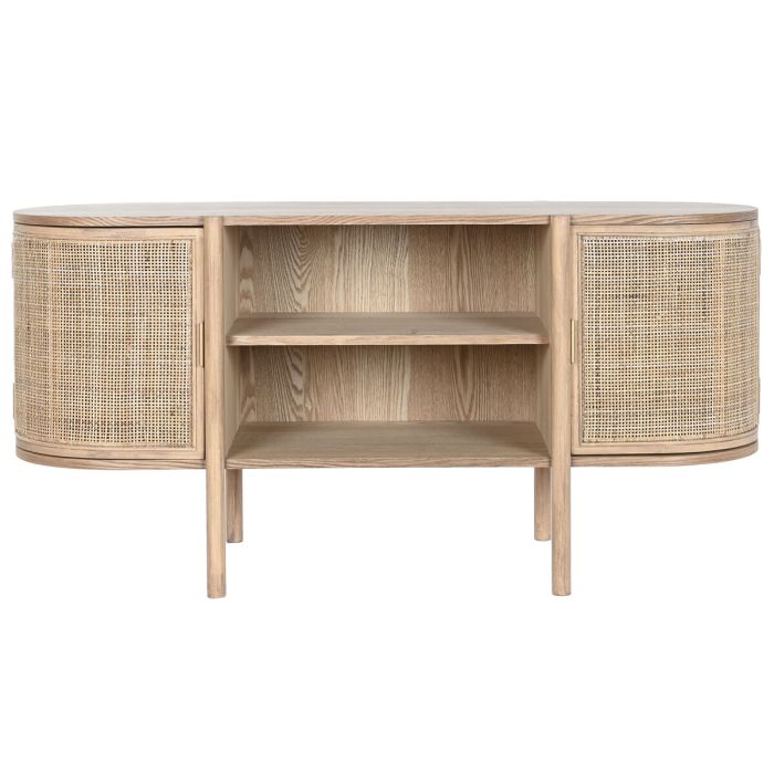 Mueble de TV Home ESPRIT Natural Madera de caucho 120 x 43,5 x 60 cm 2