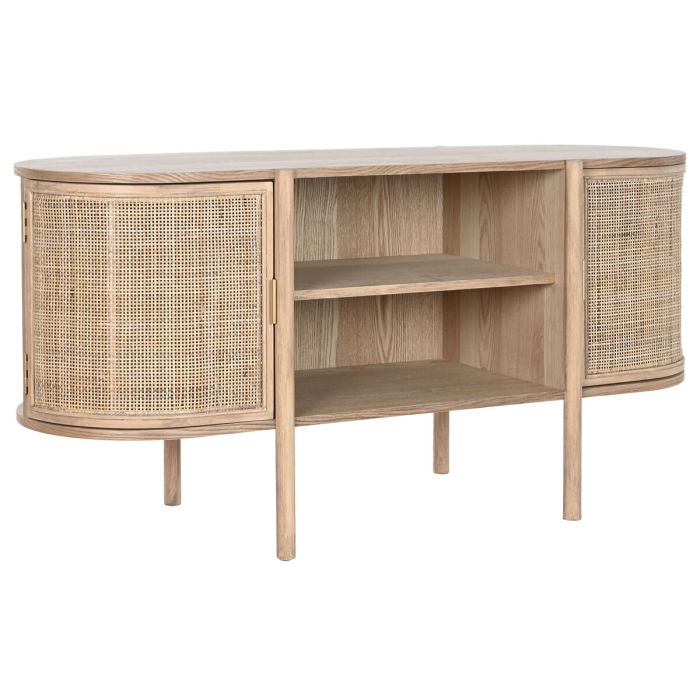 Mueble de TV Home ESPRIT Natural Madera de caucho 120 x 43,5 x 60 cm