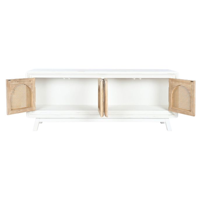 Mueble de TV Home ESPRIT Blanco Natural Abeto Madera MDF 156 x 40 x 64 cm 5
