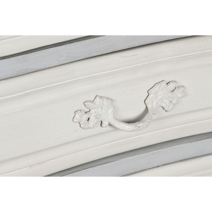 Cómoda Home ESPRIT Gris claro Madera de mango Romántico 140 x 50,5 x 91 cm 6 Cómoda Home ESPRIT Gris claro Madera de mango Romántico 140 x 50,5 x 91 cm 6