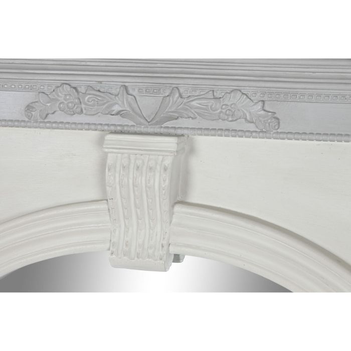 Espejo de pared Home ESPRIT Blanco Madera de mango 115 x 10 x 142 cm 3