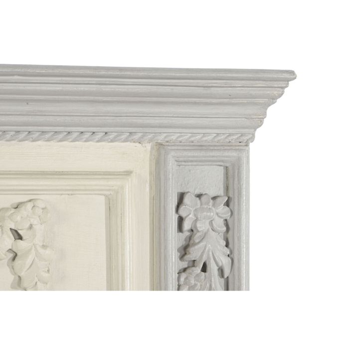 Espejo de pared Home ESPRIT Gris claro Madera de mango 96,5 x 8,5 x 142 cm 2