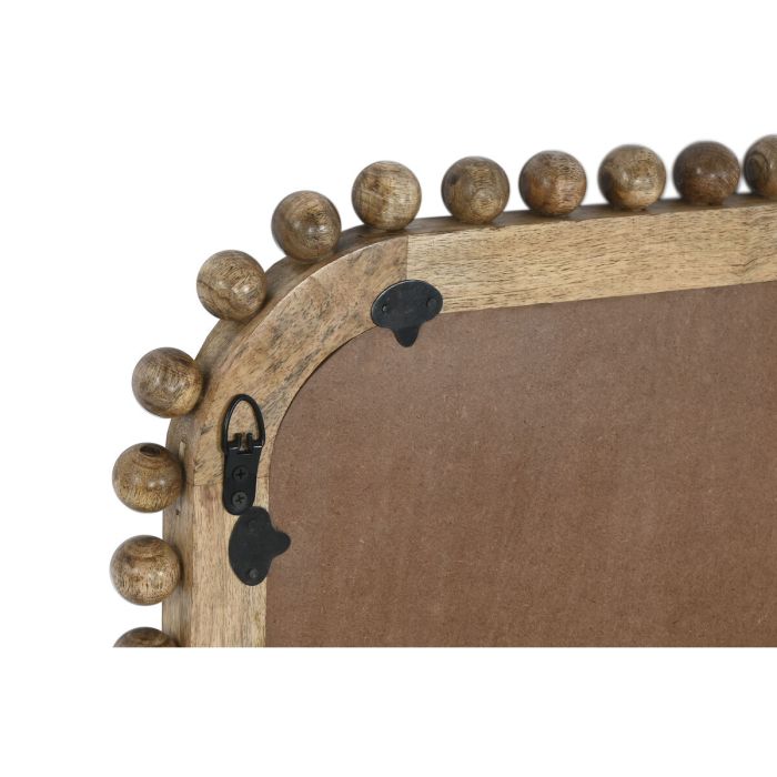 Espejo de pared Home ESPRIT Natural Madera de mango Bolas 60 x 2,5 x 90 cm 1 Espejo de pared Home ESPRIT Natural Madera de mango Bolas 60 x 2,5 x 90 cm 1