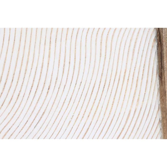 Cabecero de Cama Home ESPRIT Blanco Marrón Madera de mango 180 x 4 x 80 cm 2