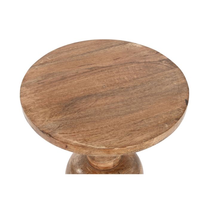 Mesa auxiliar Home ESPRIT Marrón Madera de mango 40 x 40 x 50 cm 3 Mesa auxiliar Home ESPRIT Marrón Madera de mango 40 x 40 x 50 cm 3