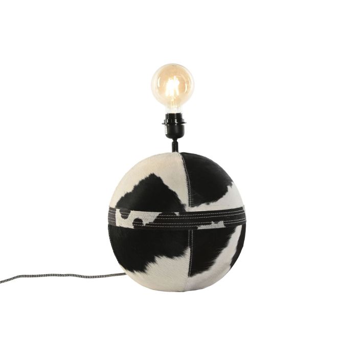 Lámpara de mesa Home ESPRIT Metal Madera de mango 30 x 30 x 39 cm 1