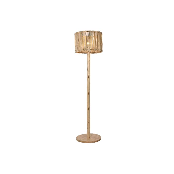 Lámpara de Pie Home ESPRIT Natural Yute Madera de eucalipto 50 W 220 V 40 x 40 x 150 cm 1