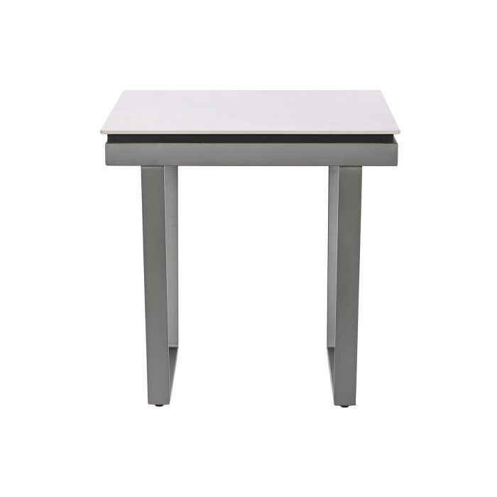 Mesa auxiliar Home ESPRIT Gris Metal 51 x 51 x 53 cm 1