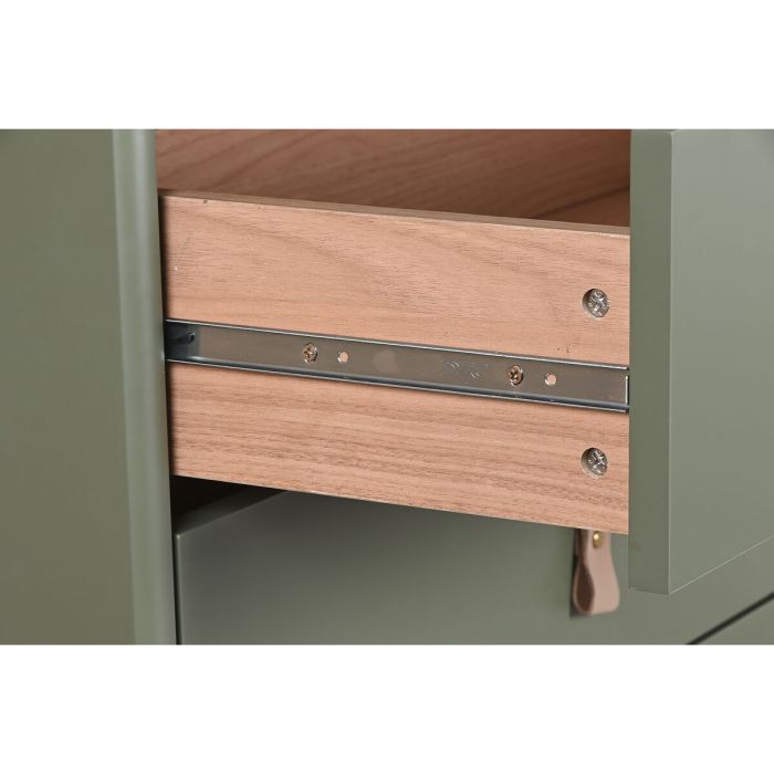 Cajonera Home ESPRIT Verde Polipropileno Madera MDF 80 x 40 x 117 cm 6 Cajonera Home ESPRIT Verde Polipropileno Madera MDF 80 x 40 x 117 cm 6