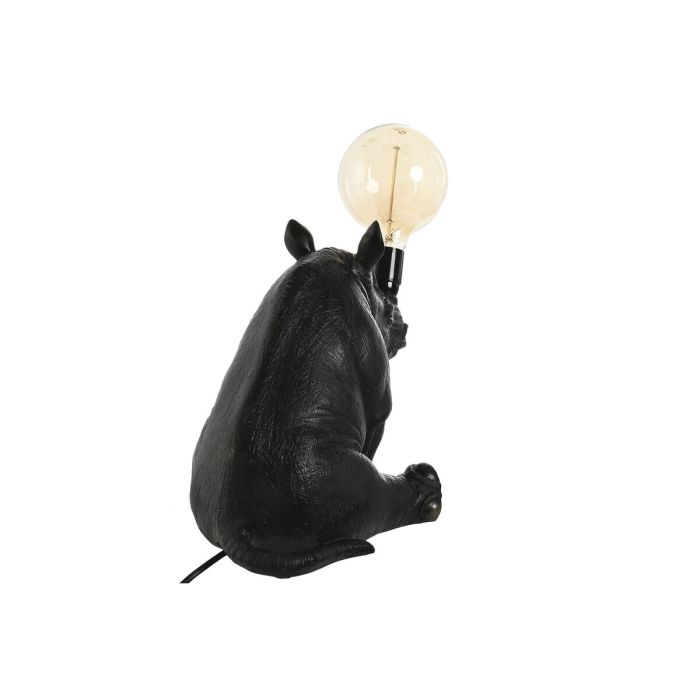Lámpara de mesa Home ESPRIT Negro Resina 50 W 220 V 35 x 21,7 x 29 cm 4