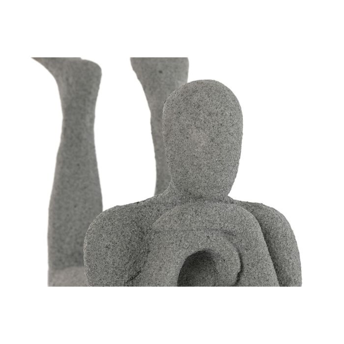 Figura Decorativa Home ESPRIT Gris 39 x 13,5 x 20,8 cm 2