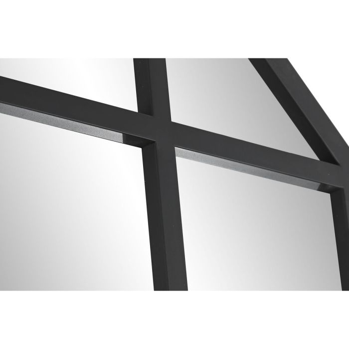 Espejo de pared Home ESPRIT Negro Hierro De pie 106 x 2,5 x 208 cm 3