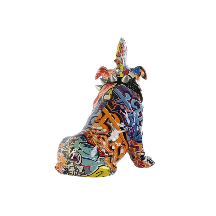 Figura Decorativa Home ESPRIT Multicolor Perro 17 x 25 x 27 cm 1