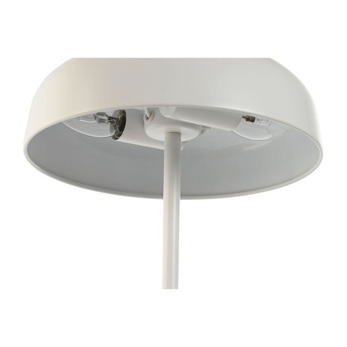 Lámpara de mesa Home ESPRIT Blanco Metal 25 W 220 V 25 x 25 x 46 cm 4