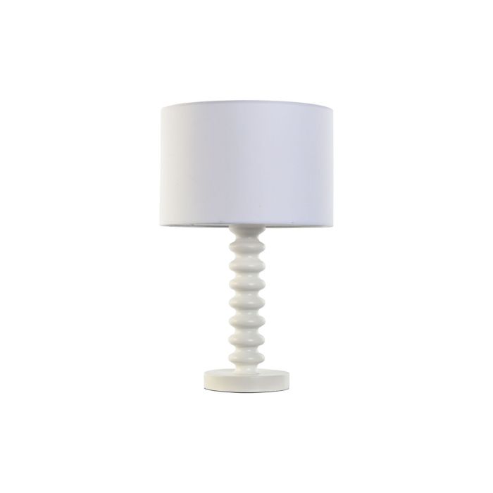 Lámpara de mesa Home ESPRIT Blanco Metal 30 x 30 x 50 cm 1
