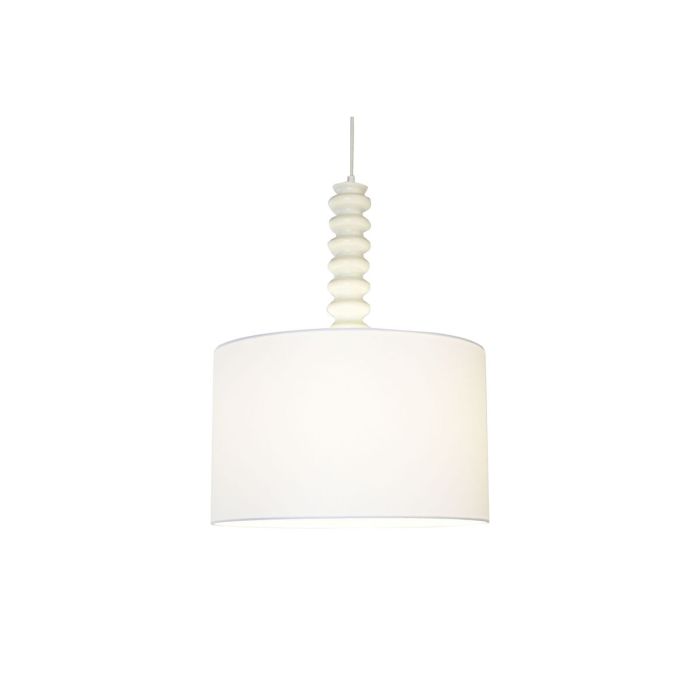 Lámpara de Techo Home ESPRIT Blanco Hierro 40 x 40 x 50 cm 1