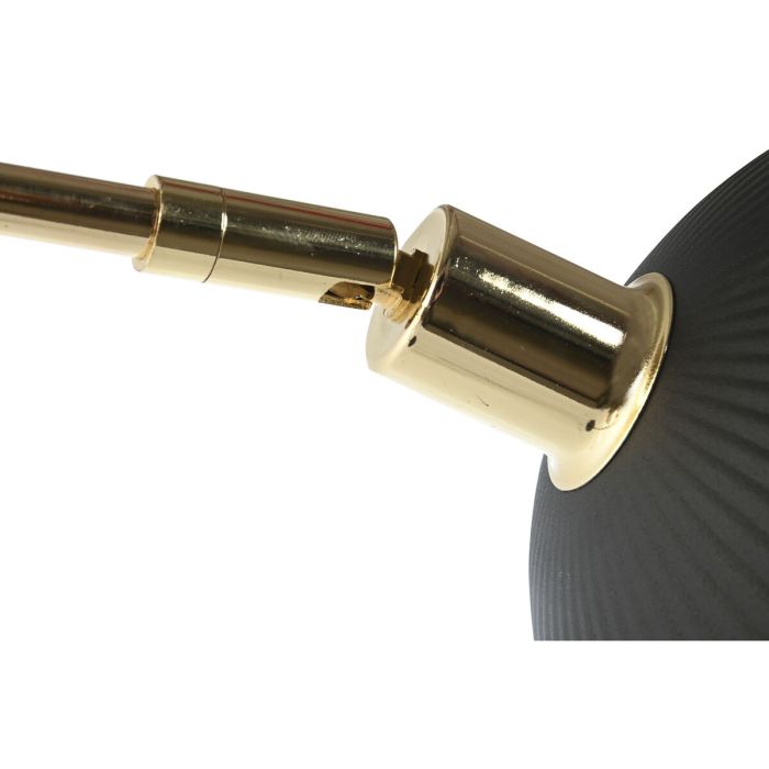 Lámpara de mesa Home ESPRIT Negro Dorado Metal 25 W 220 V 27 x 16 x 50 cm 2