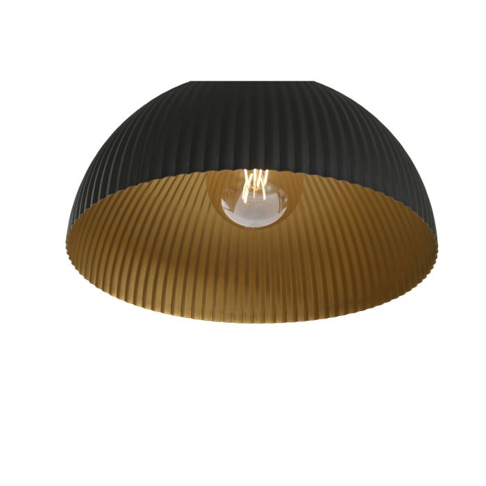 Lámpara de Techo Home ESPRIT Negro Dorado Metal 50 W 35 x 35 x 18 cm 4