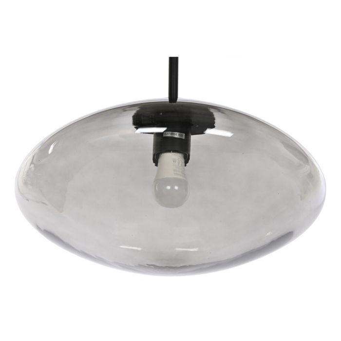 Lámpara de Techo Home ESPRIT Gris Cristal 50 W 36 x 36 x 20 cm 4