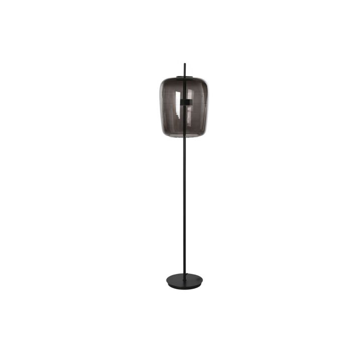 Lámpara de Pie Home ESPRIT Negro Gris Metal Cristal 35 x 35 x 168 cm 1