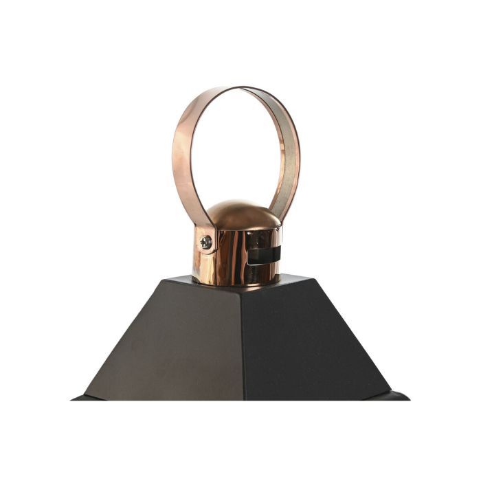 Farol Home ESPRIT Negro Dorado Metal Cristal 19 x 19 x 50 cm (2 Piezas) 2 Farol Home ESPRIT Negro Dorado Metal Cristal 19 x 19 x 50 cm (2 Piezas) 2