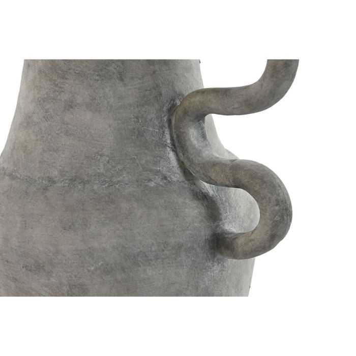 Jarrón Home ESPRIT Gris claro Terracota Oriental 32 x 27 x 49 cm 1