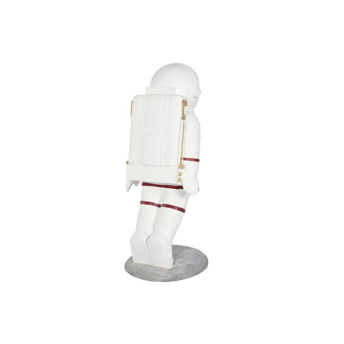 Figura Decorativa Home ESPRIT Blanco Dorado Astronauta 52,5 x 60 x 124 cm 4