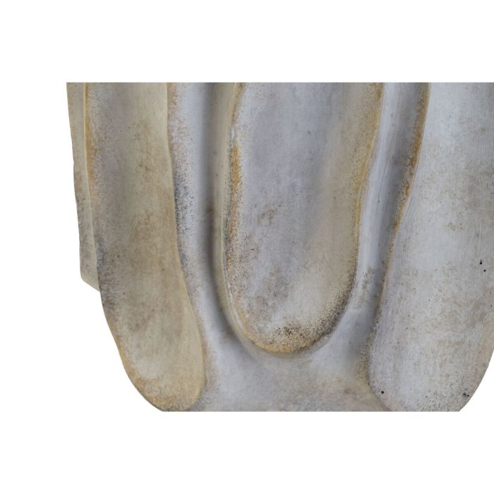 Macetero Home ESPRIT Gris Cemento Romántico Desgastado 28 x 27 x 48 cm 1