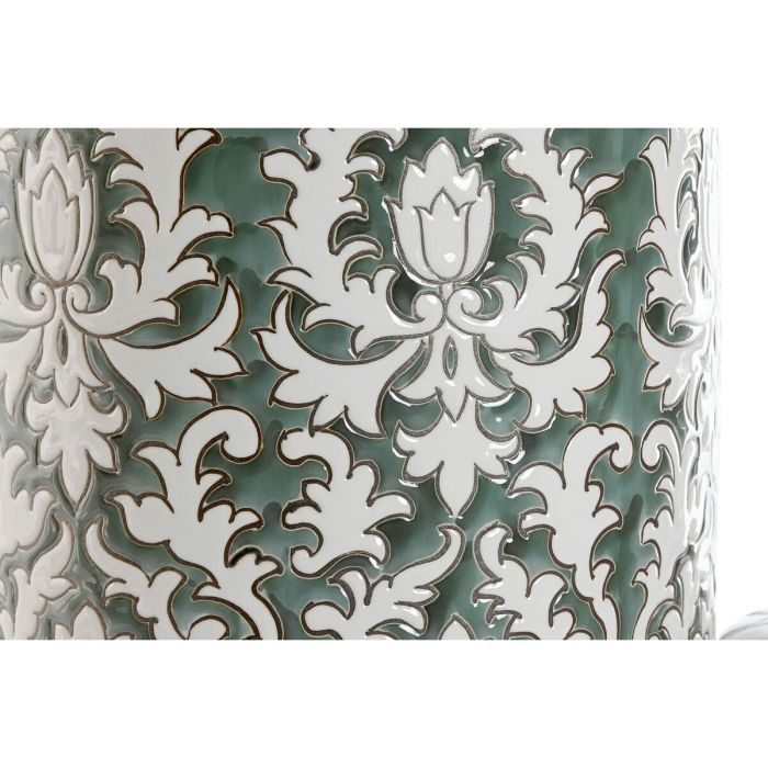 Tibor Home ESPRIT Blanco Verde Porcelana 20 x 20 x 25 cm 1