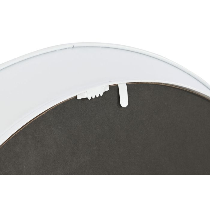 Espejo de pared Home ESPRIT Blanco Metal Urbano 85,5 x 9,5 x 85,5 cm 1