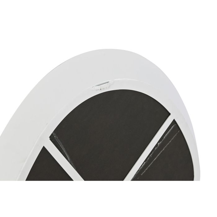 Espejo de pared Home ESPRIT Blanco Metal Espejo Urbano 64 x 4,5 x 62 cm 1