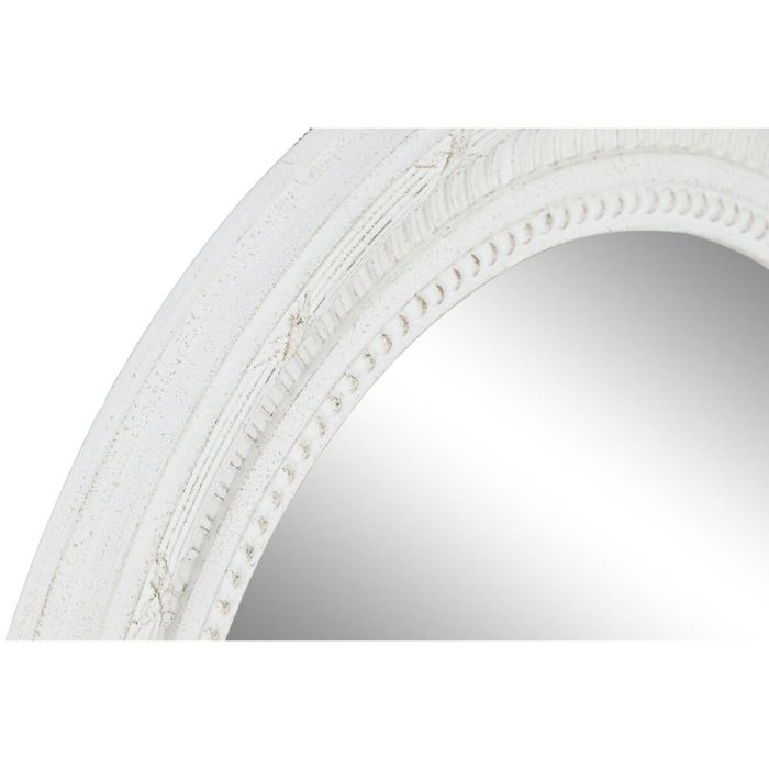 Espejo de pared Home ESPRIT Blanco Madera 66 x 5 x 66 cm 1