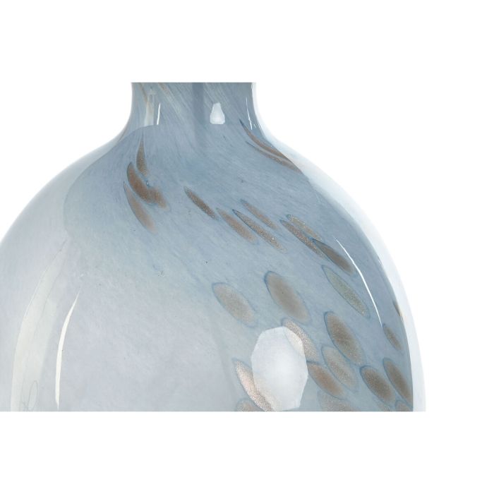 Lámpara de mesa Home ESPRIT Azul Blanco Cristal 50 W 220 V 40 x 40 x 66 cm 3