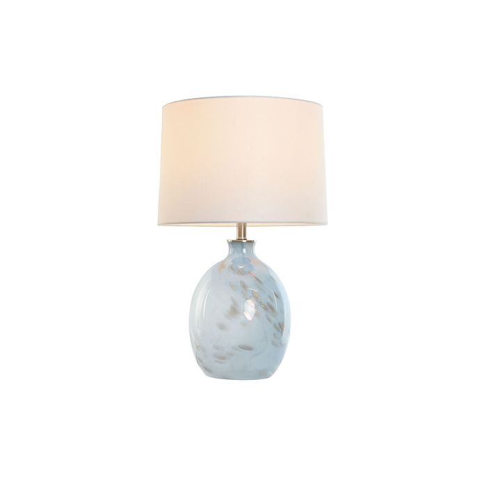 Lámpara de mesa Home ESPRIT Azul Blanco Cristal 50 W 220 V 40 x 40 x 66 cm 1