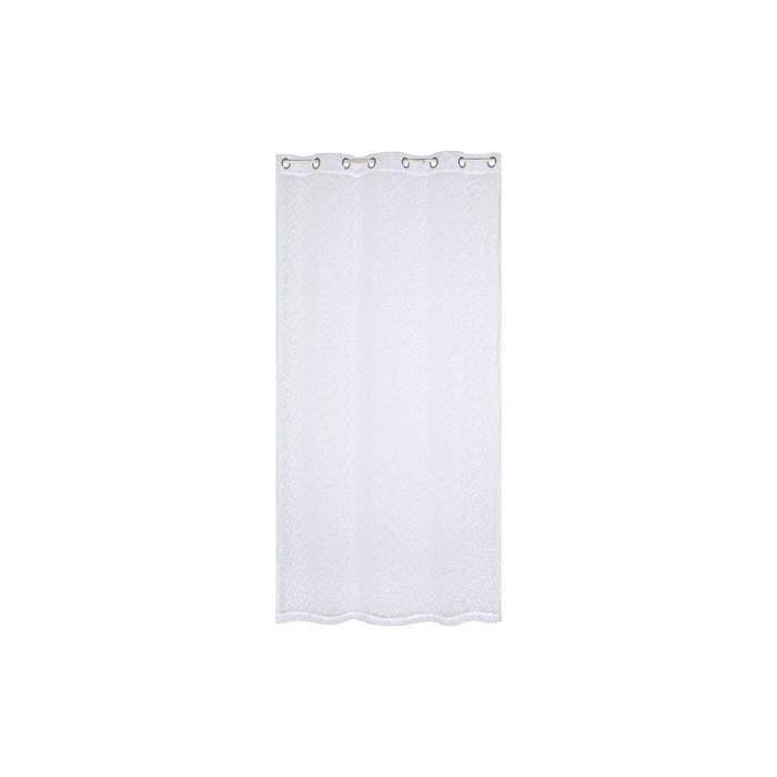 Cortina Basicos DKD Home Decor Blanco 260 x 260 x 140 cm