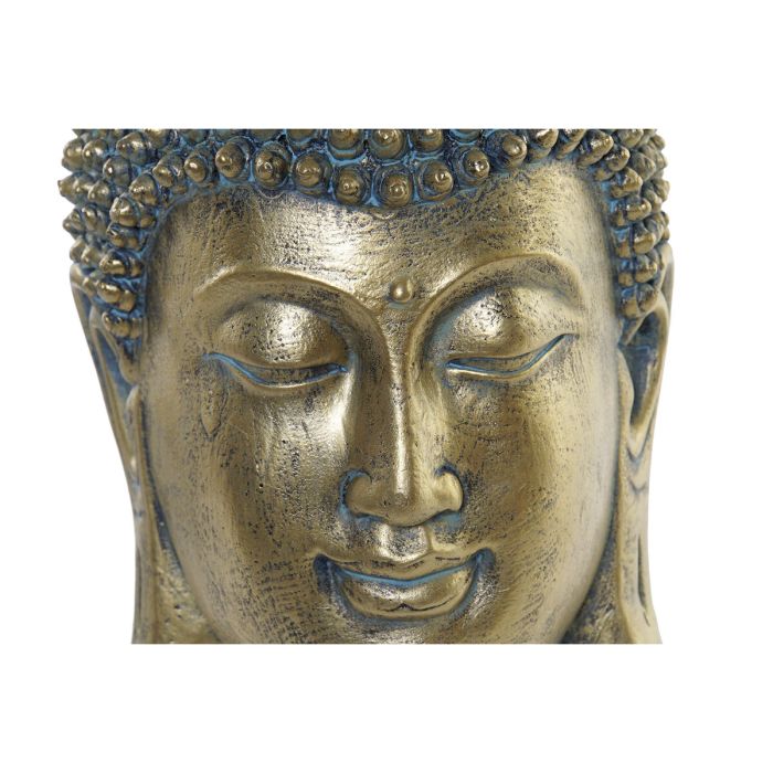 Figura Decorativa Home ESPRIT Dorado Buda Oriental 16 x 15,5 x 28 cm 1