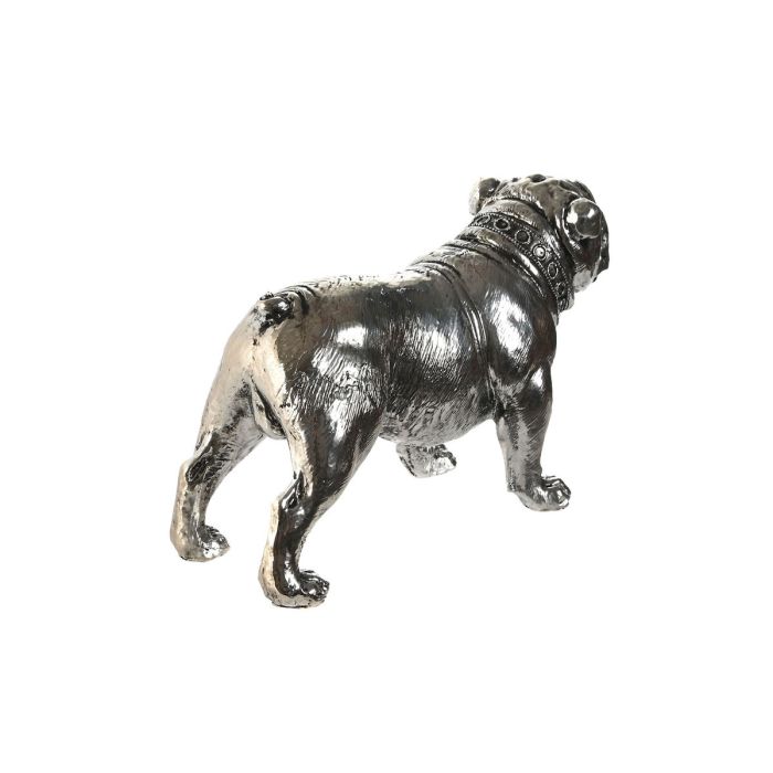 Figura Decorativa Home ESPRIT Plateado Perro Loft 28,5 x 11 x 16 cm 1