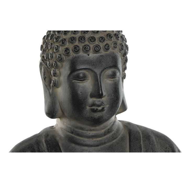 Figura Decorativa Home ESPRIT Gris Buda Oriental 35 x 24 x 52 cm 3