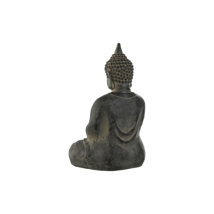 Figura Decorativa Home ESPRIT Gris Buda Oriental 35 x 24 x 52 cm 1