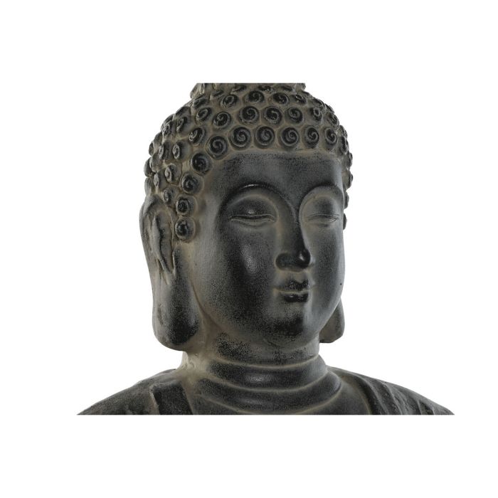 Figura Decorativa Home ESPRIT Gris Buda Oriental 50 x 30 x 69 cm 3