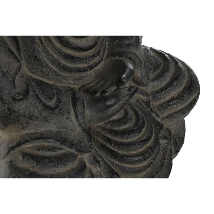 Figura Decorativa Home ESPRIT Gris Buda Oriental 50 x 30 x 69 cm 2