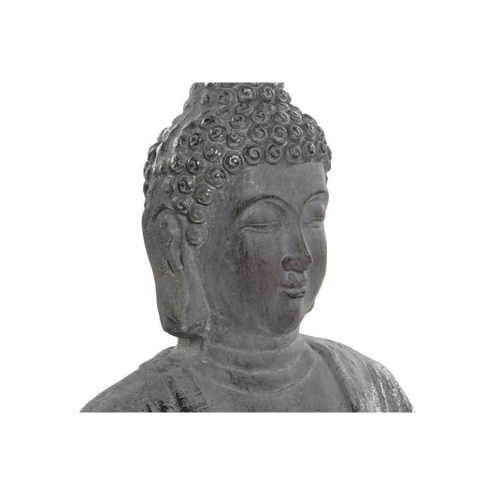 Figura Decorativa Home ESPRIT Gris Buda Oriental 50 x 30 x 69 cm 3