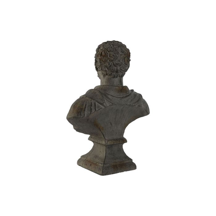 Figura Decorativa Home ESPRIT Gris Busto 36 x 16 x 46 cm 1