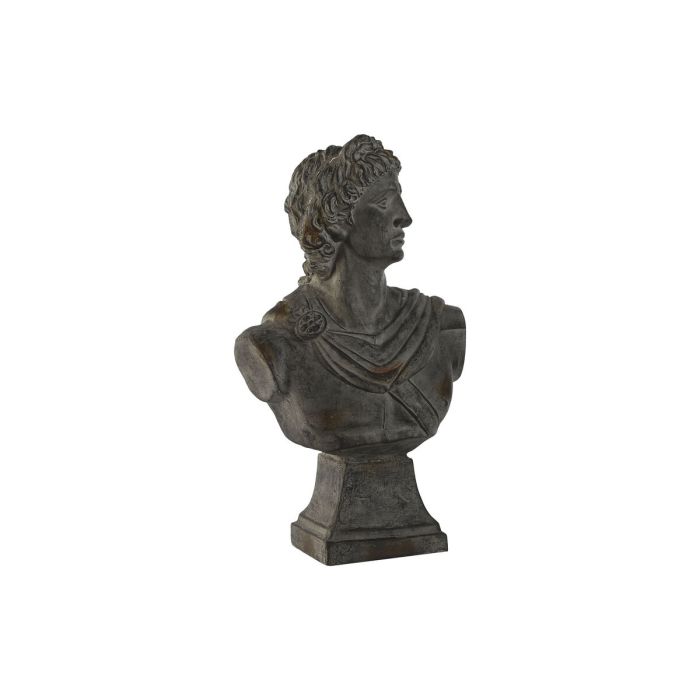Figura Decorativa Home ESPRIT Gris Busto 36 x 18 x 58,5 cm 1