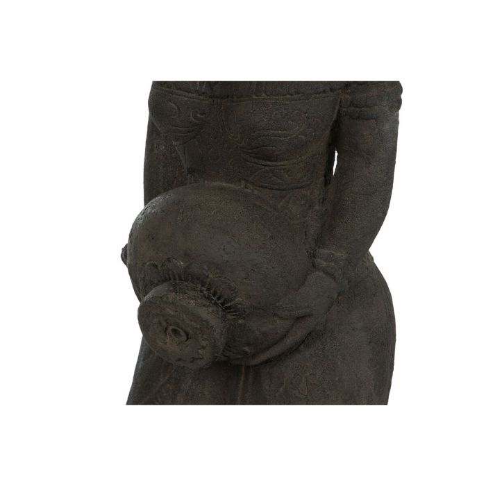 Figura Decorativa Home ESPRIT Gris oscuro 28 x 25 x 100 cm 1