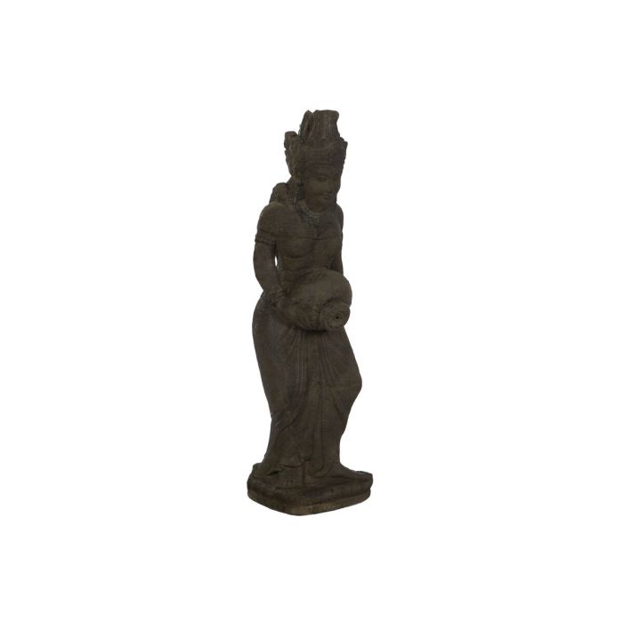 Figura Decorativa Home ESPRIT Gris oscuro 28 x 25 x 100 cm 0 Figura Decorativa Home ESPRIT Gris oscuro 28 x 25 x 100 cm 0