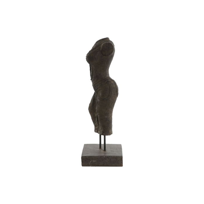 Figura Decorativa Home ESPRIT Gris oscuro 20 x 20 x 60 cm 3