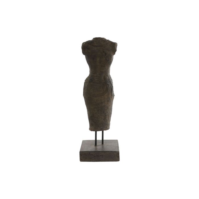 Figura Decorativa Home ESPRIT Gris oscuro 20 x 20 x 60 cm 1