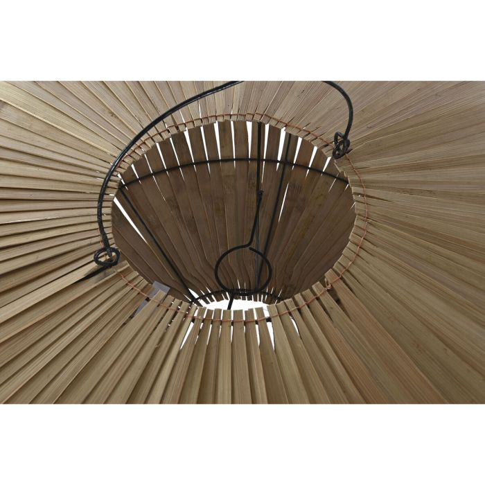 Pantalla de Lámpara Home ESPRIT Natural Bambú 80 x 80 x 33 cm 1