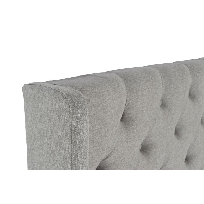 Cabecero de Cama Home ESPRIT Gris Madera MDF 194 x 20 x 170 cm 1